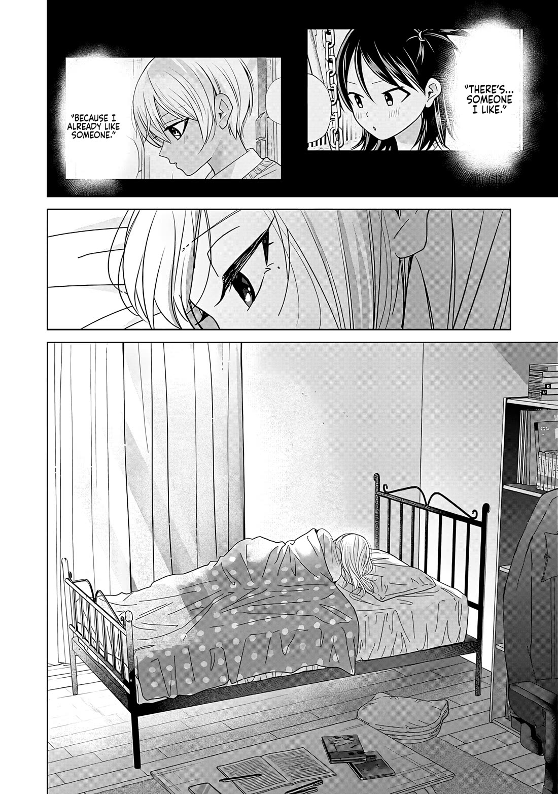 Kusunoki-san Failed to Debut in High School Chapter 45.2 page 10 - Chapter 45.2: Even if I end up all alone, that’s fine, because then, no one else will get hurt (Second Part)