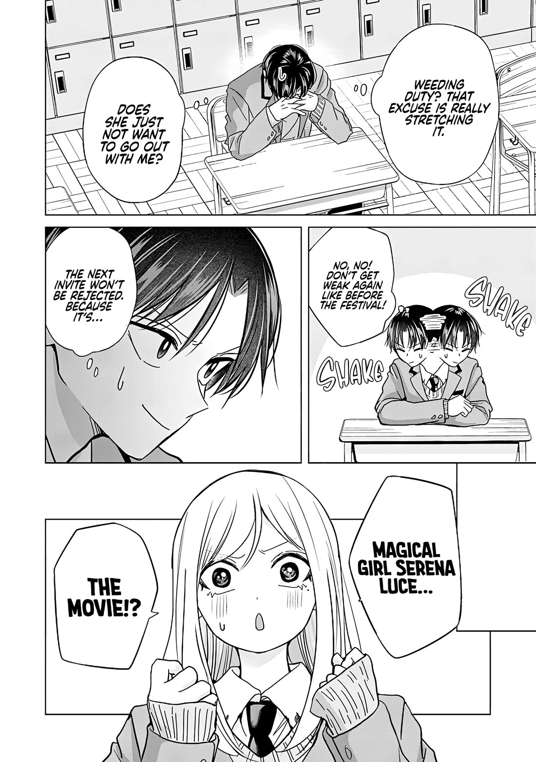 Kusunoki-san Failed to Debut in High School Chapter 47 page 10 - Chapter 47: I don't want to be just a friend. I want her to see me as a man