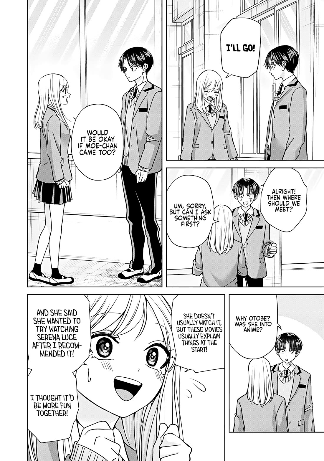Kusunoki-san Failed to Debut in High School Chapter 47 page 12 - Chapter 47: I don't want to be just a friend. I want her to see me as a man