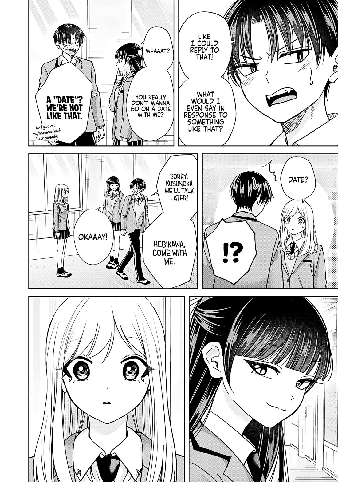 Kusunoki-san Failed to Debut in High School Chapter 47 page 14 - Chapter 47: I don't want to be just a friend. I want her to see me as a man