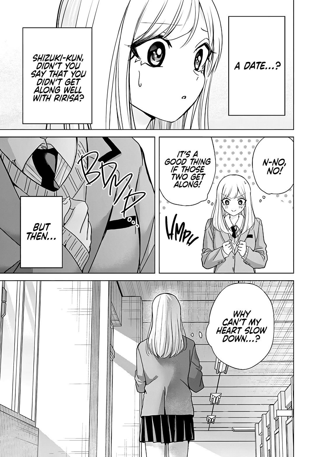Kusunoki-san Failed to Debut in High School Chapter 47 page 15 - Chapter 47: I don't want to be just a friend. I want her to see me as a man