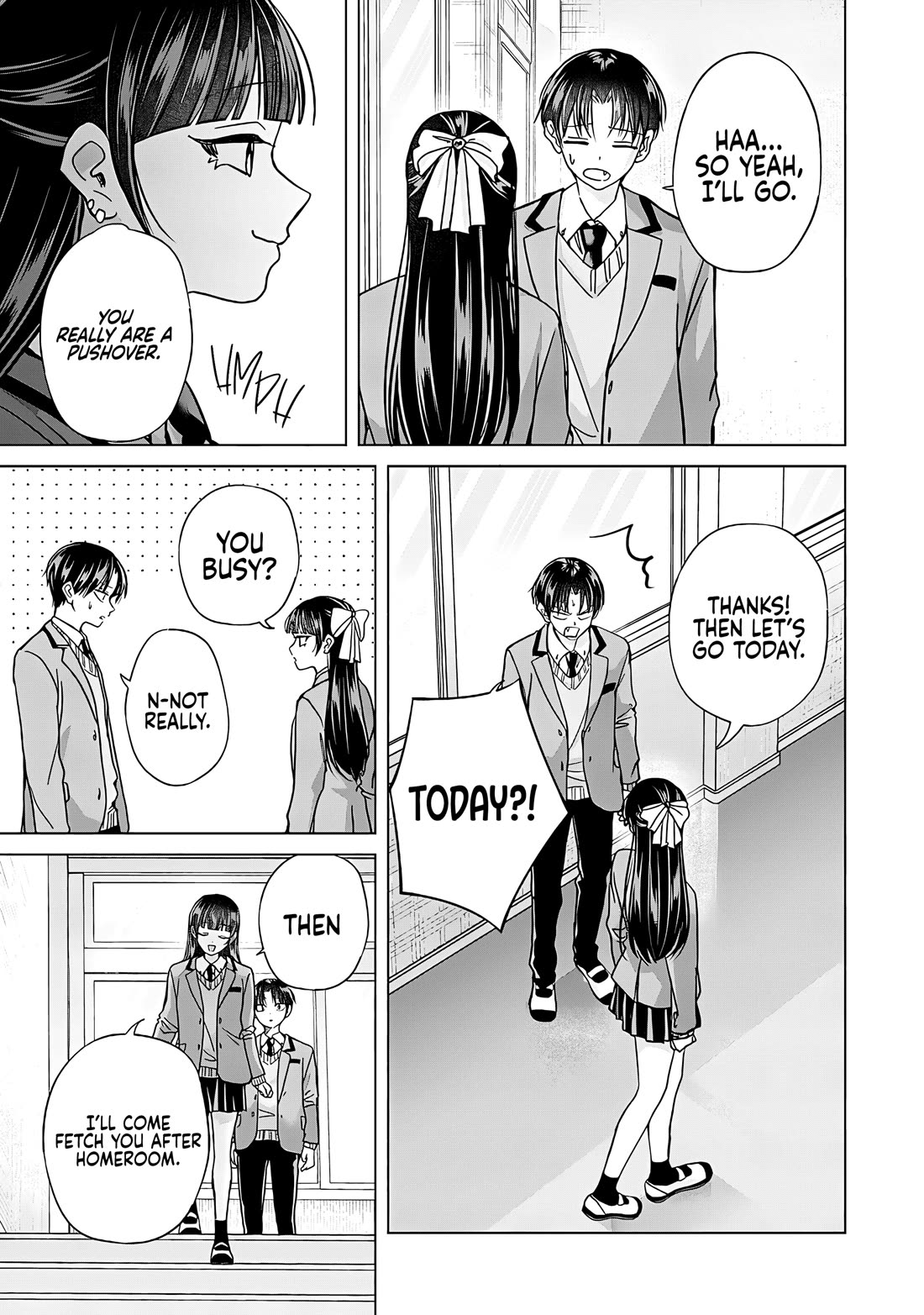 Kusunoki-san Failed to Debut in High School Chapter 47 page 17 - Chapter 47: I don't want to be just a friend. I want her to see me as a man