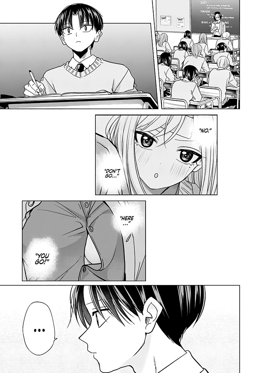 Kusunoki-san Failed to Debut in High School Chapter 47 page 3 - Chapter 47: I don't want to be just a friend. I want her to see me as a man
