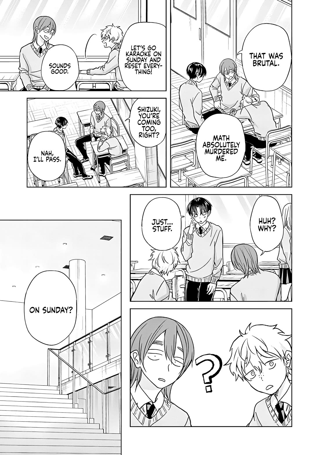 Kusunoki-san Failed to Debut in High School Chapter 47 page 7 - Chapter 47: I don't want to be just a friend. I want her to see me as a man