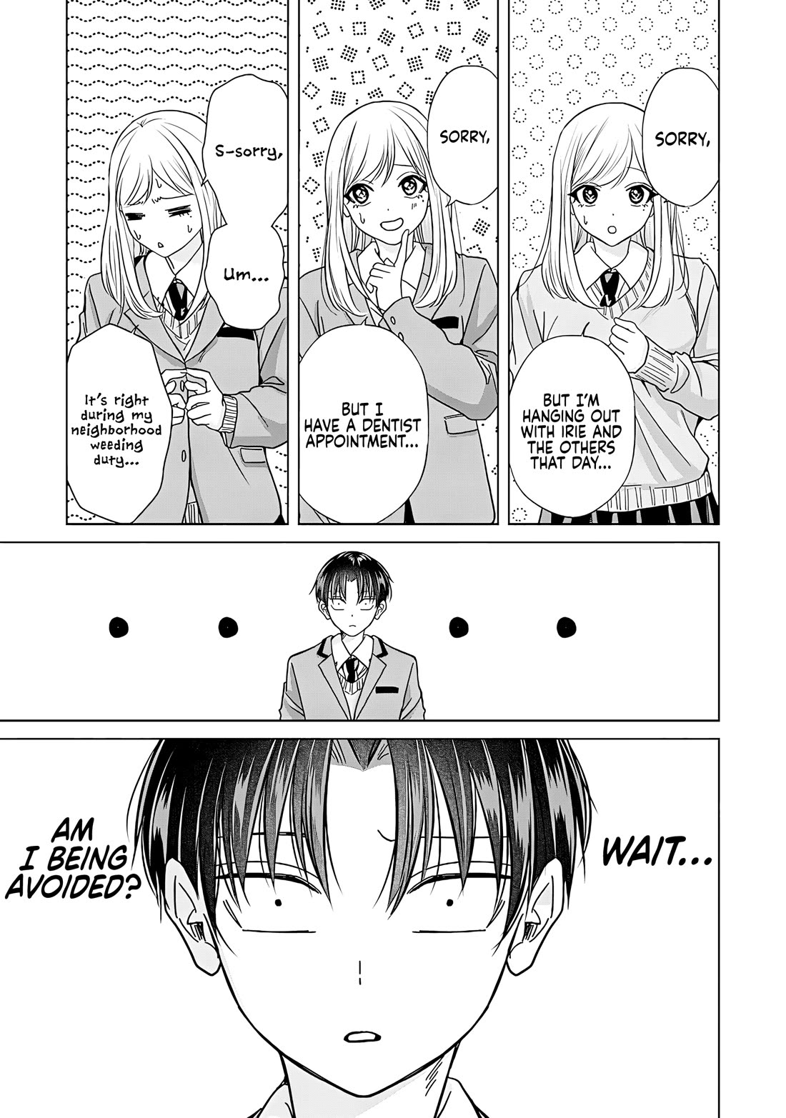 Kusunoki-san Failed to Debut in High School Chapter 47 page 9 - Chapter 47: I don't want to be just a friend. I want her to see me as a man