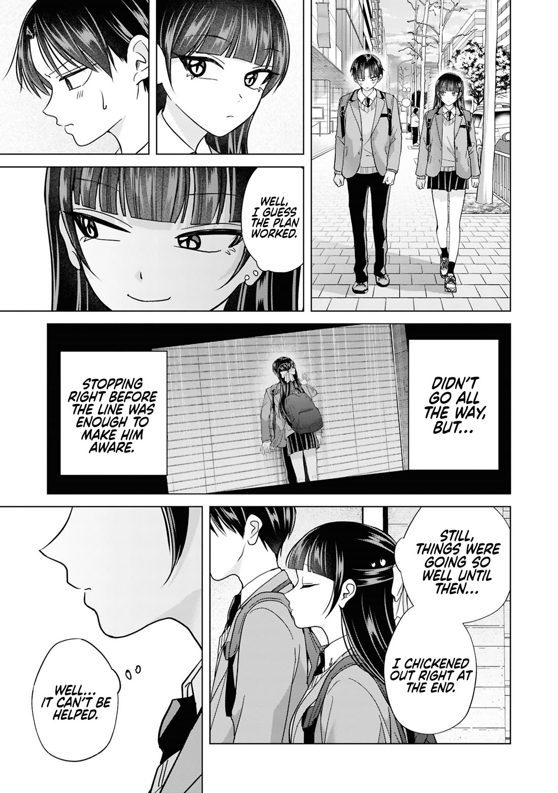 Kusunoki-san Failed to Debut in High School Chapter 48 page 3 - Chapter 48: If I don't keep the proper distance, something might change