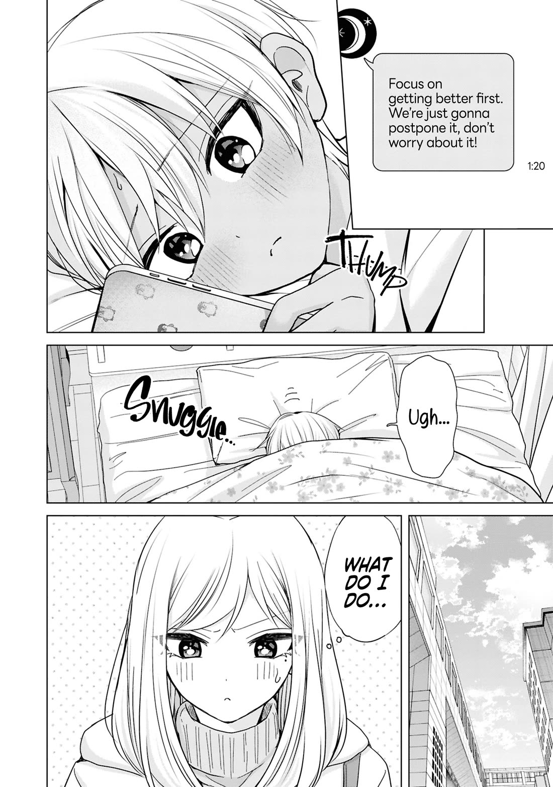 Kusunoki-san Failed to Debut in High School Chapter 48 page 8 - Chapter 48: If I don't keep the proper distance, something might change
