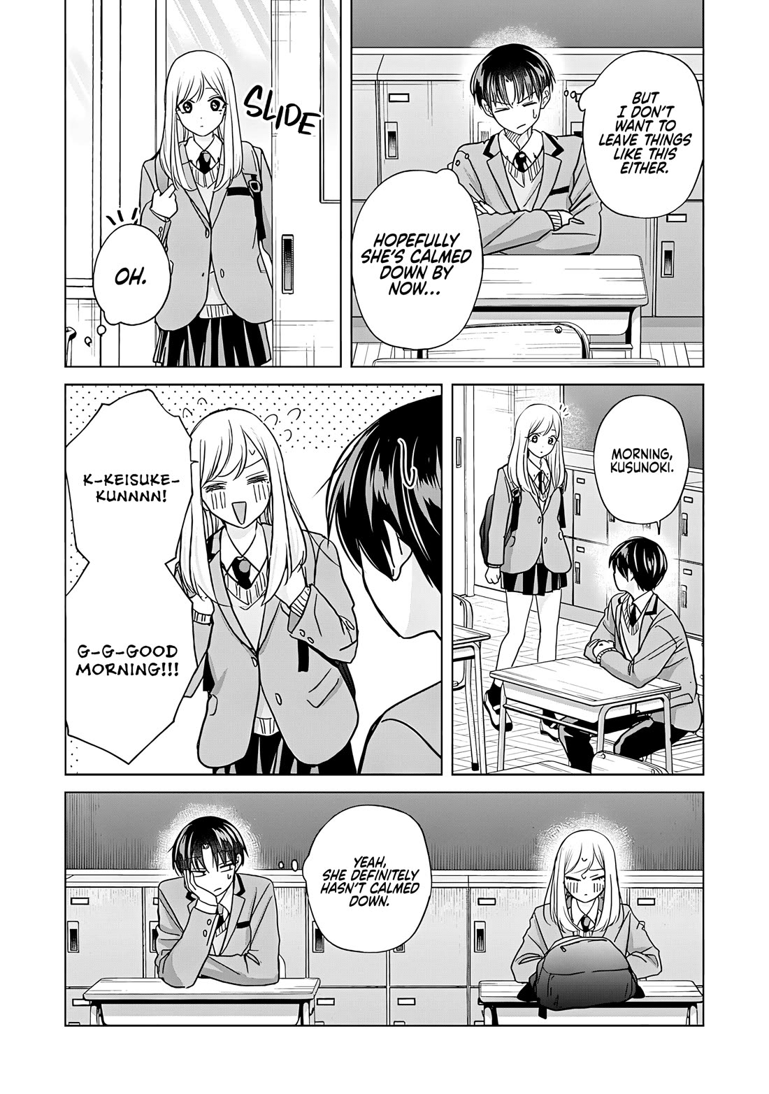 Kusunoki-san Failed to Debut in High School Chapter 49 page 13 - Chapter 49: I.. just... kissed Kusunoki