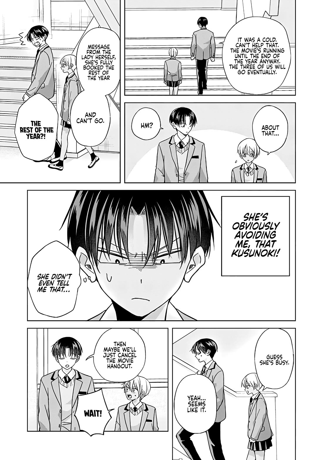 Kusunoki-san Failed to Debut in High School Chapter 49 page 15 - Chapter 49: I.. just... kissed Kusunoki