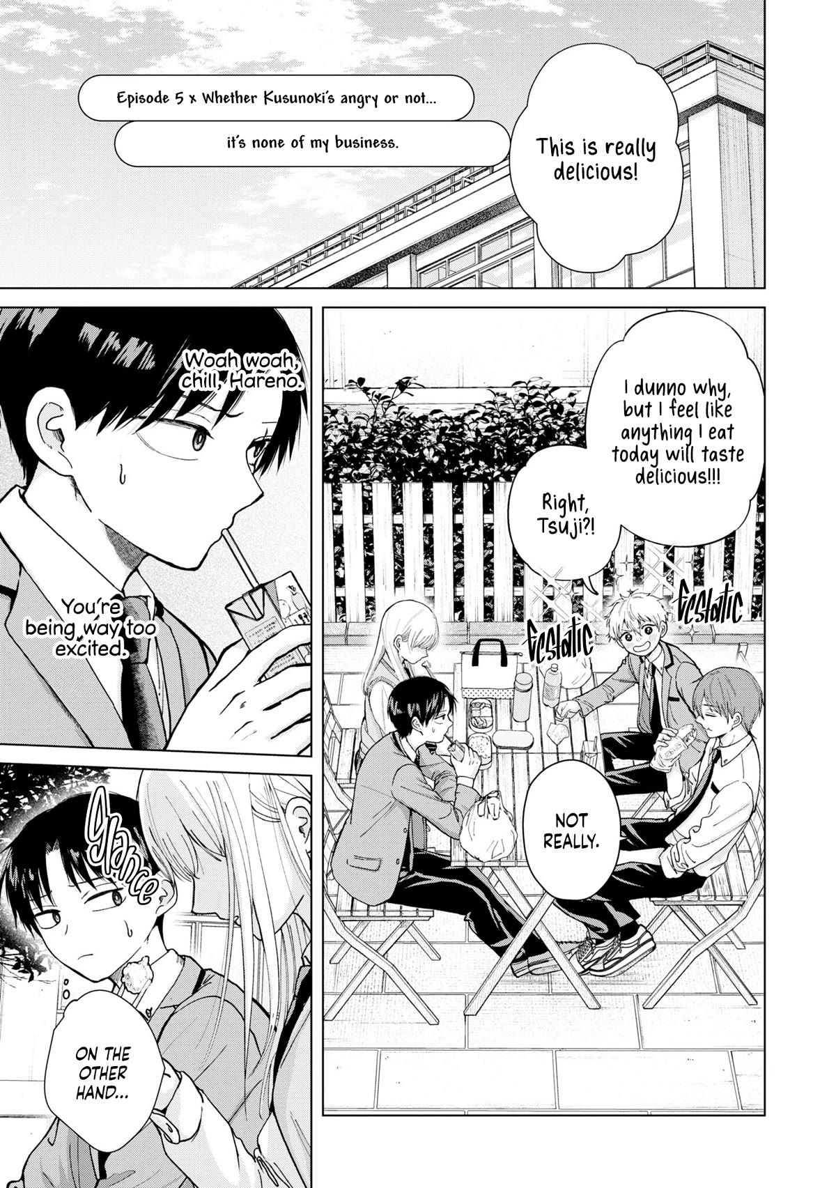 Kusunoki-san Failed to Debut in High School Chapter 5 page 1 - Chapter 5: Whether kusunoki’s angry or not is none of my business