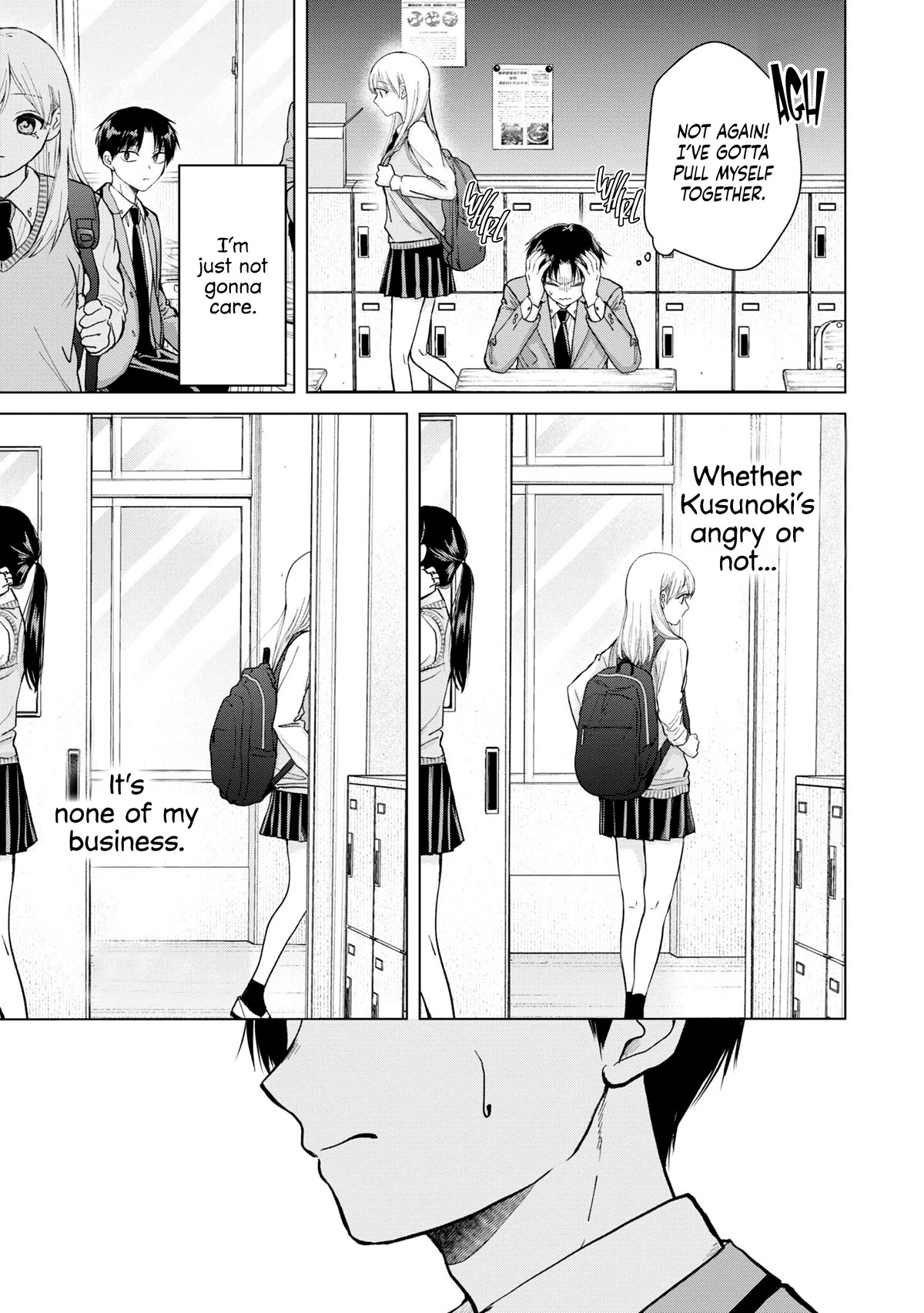 Kusunoki-san Failed to Debut in High School Chapter 5 page 11 - Chapter 5: Whether kusunoki’s angry or not is none of my business
