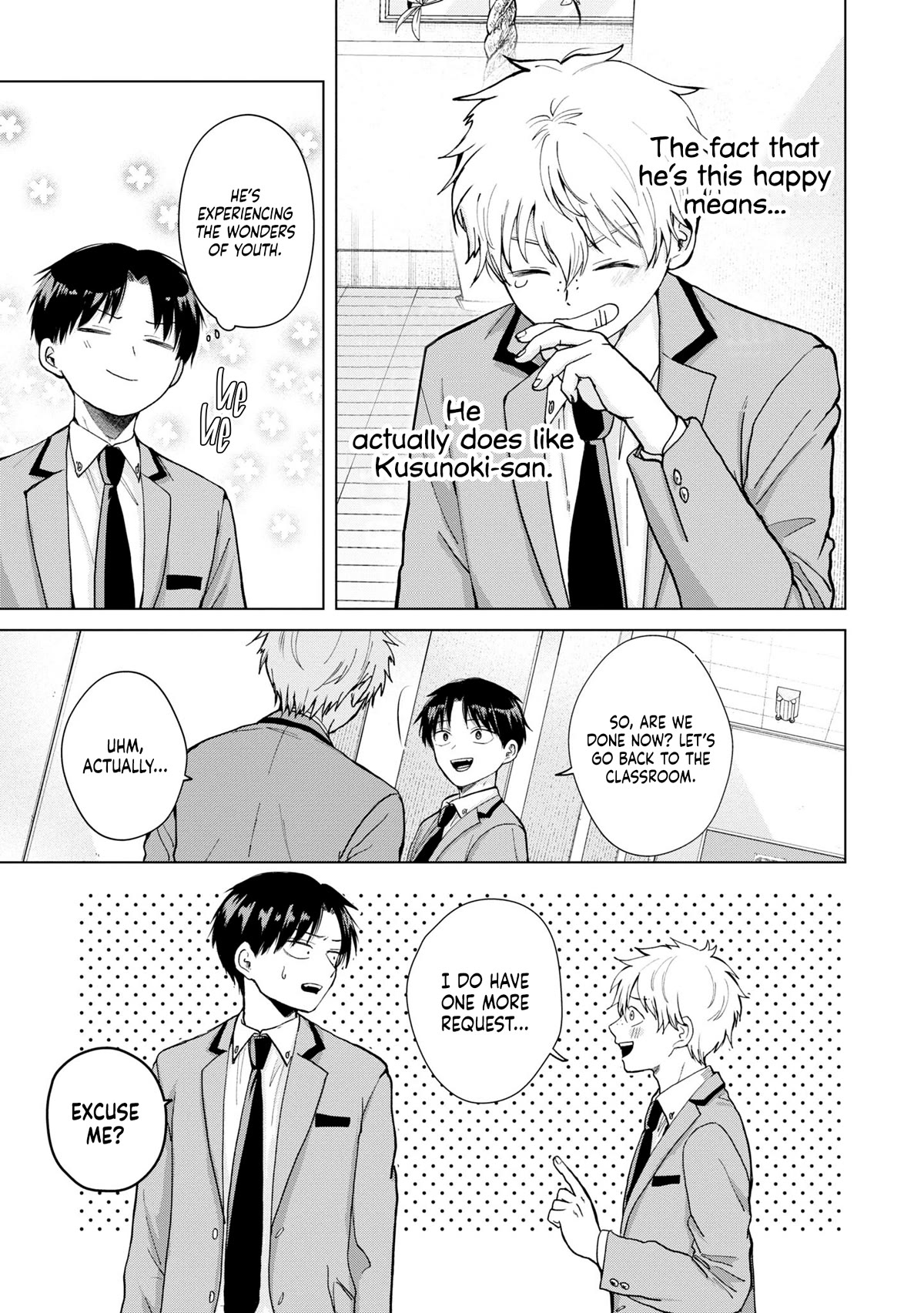 Kusunoki-san Failed to Debut in High School Chapter 5 page 7 - Chapter 5: Whether kusunoki’s angry or not is none of my business