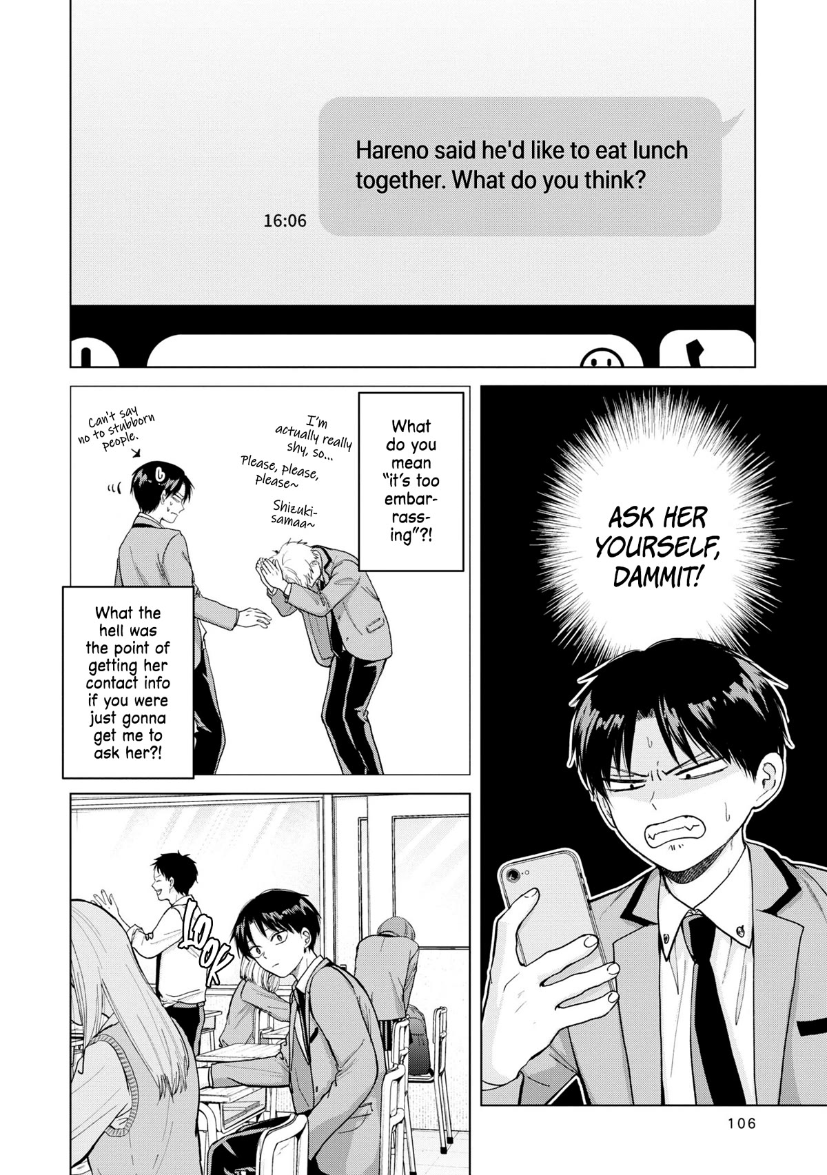 Kusunoki-san Failed to Debut in High School Chapter 5 page 8 - Chapter 5: Whether kusunoki’s angry or not is none of my business