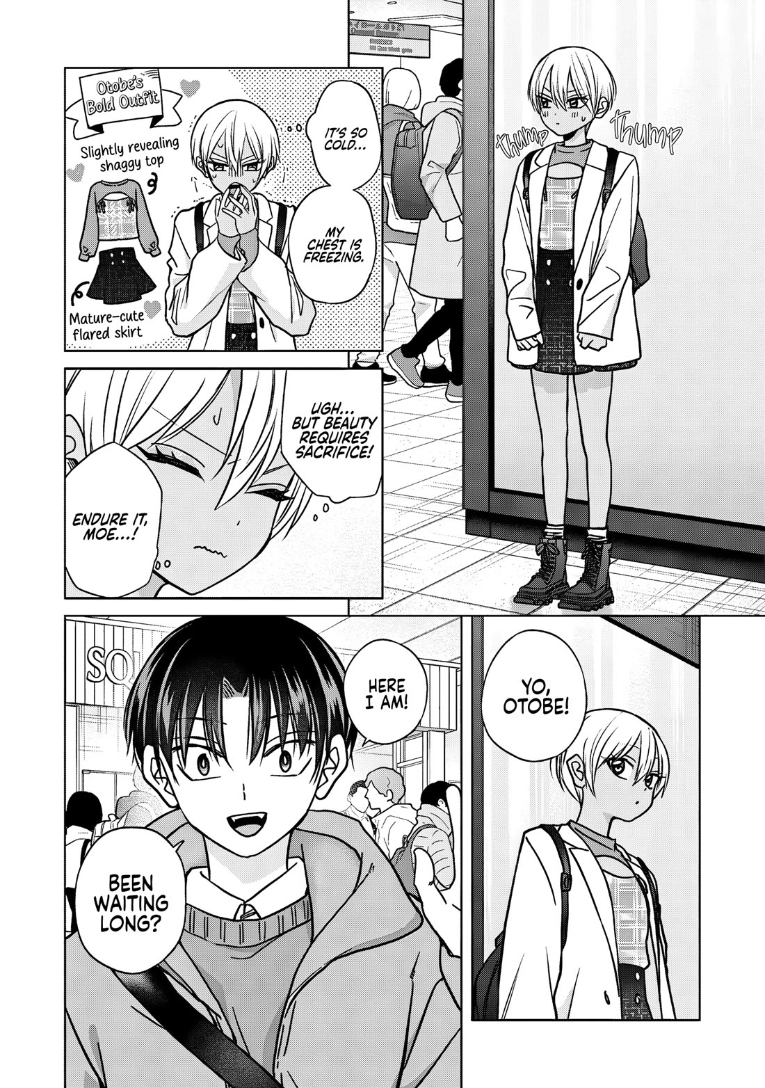 Kusunoki-san Failed to Debut in High School Chapter 50 page 4 - Chapter 50: Otobe... You really are a proper girl, huh?
