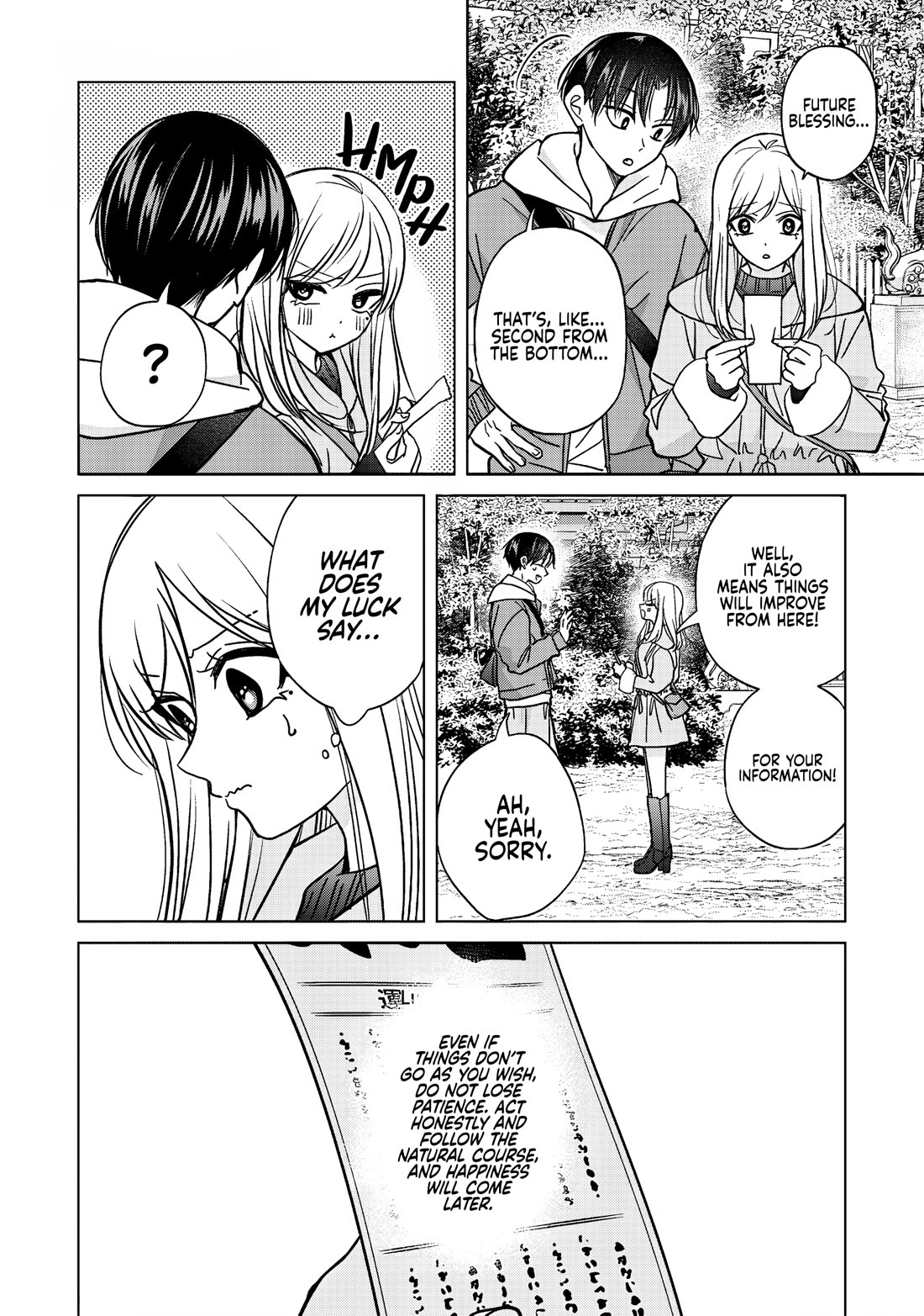 Kusunoki-san Failed to Debut in High School Chapter 51 page 10 - Chapter 51: I want to say… even just a little of how I feel.