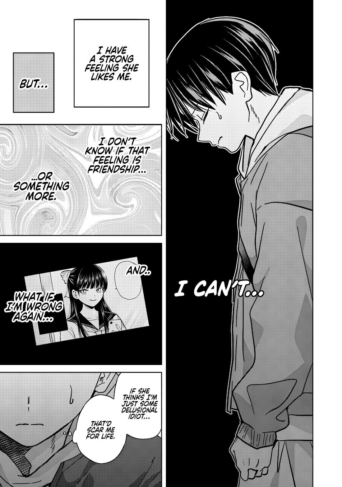 Kusunoki-san Failed to Debut in High School Chapter 51 page 17 - Chapter 51: I want to say… even just a little of how I feel.