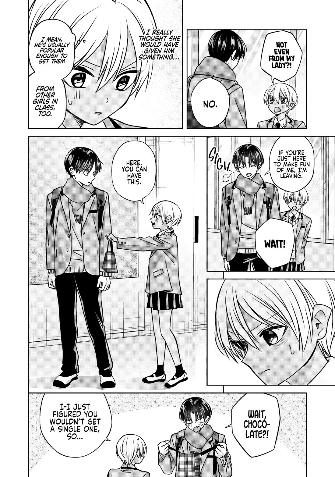 Kusunoki-san Failed to Debut in High School Chapter 52.1 page 12 - Chapter 52.1: It's not... "just a favor" anymore (First Part)
