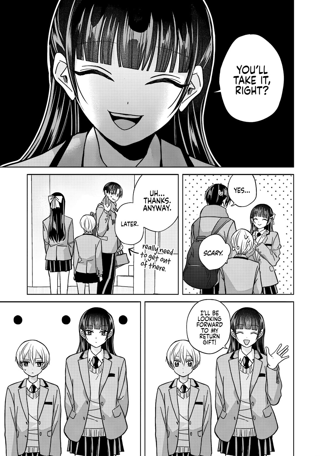 Kusunoki-san Failed to Debut in High School Chapter 52.1 page 15 - Chapter 52.1: It's not... "just a favor" anymore (First Part)