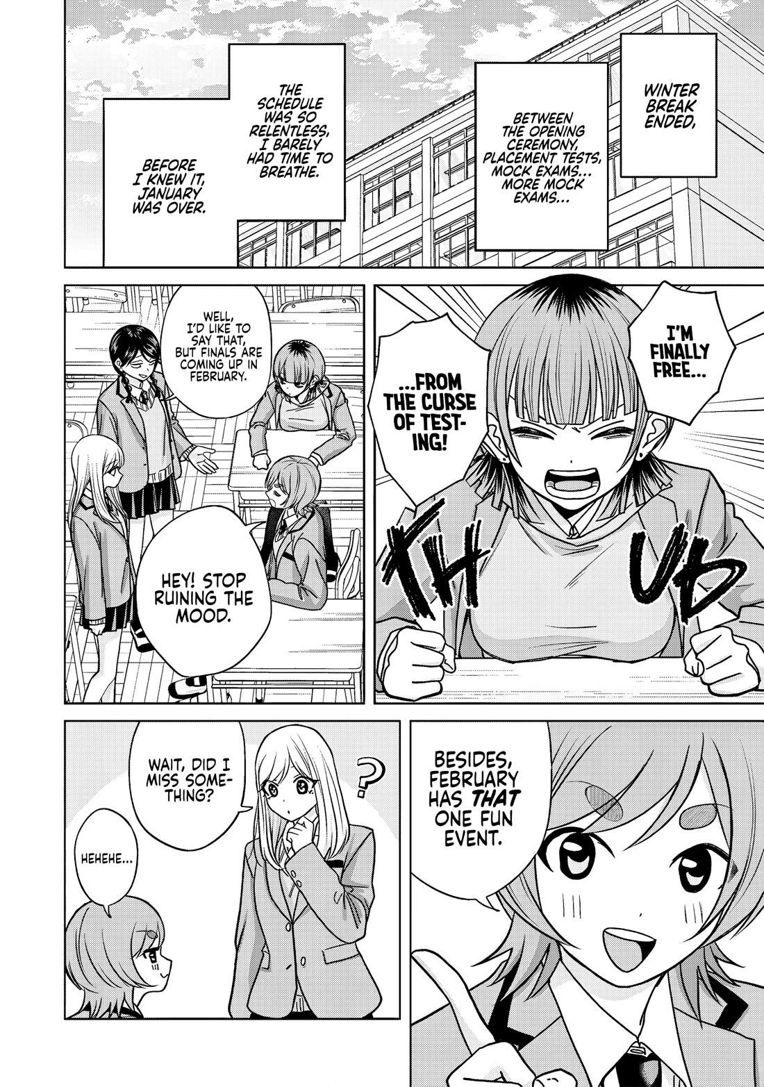 Kusunoki-san Failed to Debut in High School Chapter 52.1 page 2 - Chapter 52.1: It's not... "just a favor" anymore (First Part)