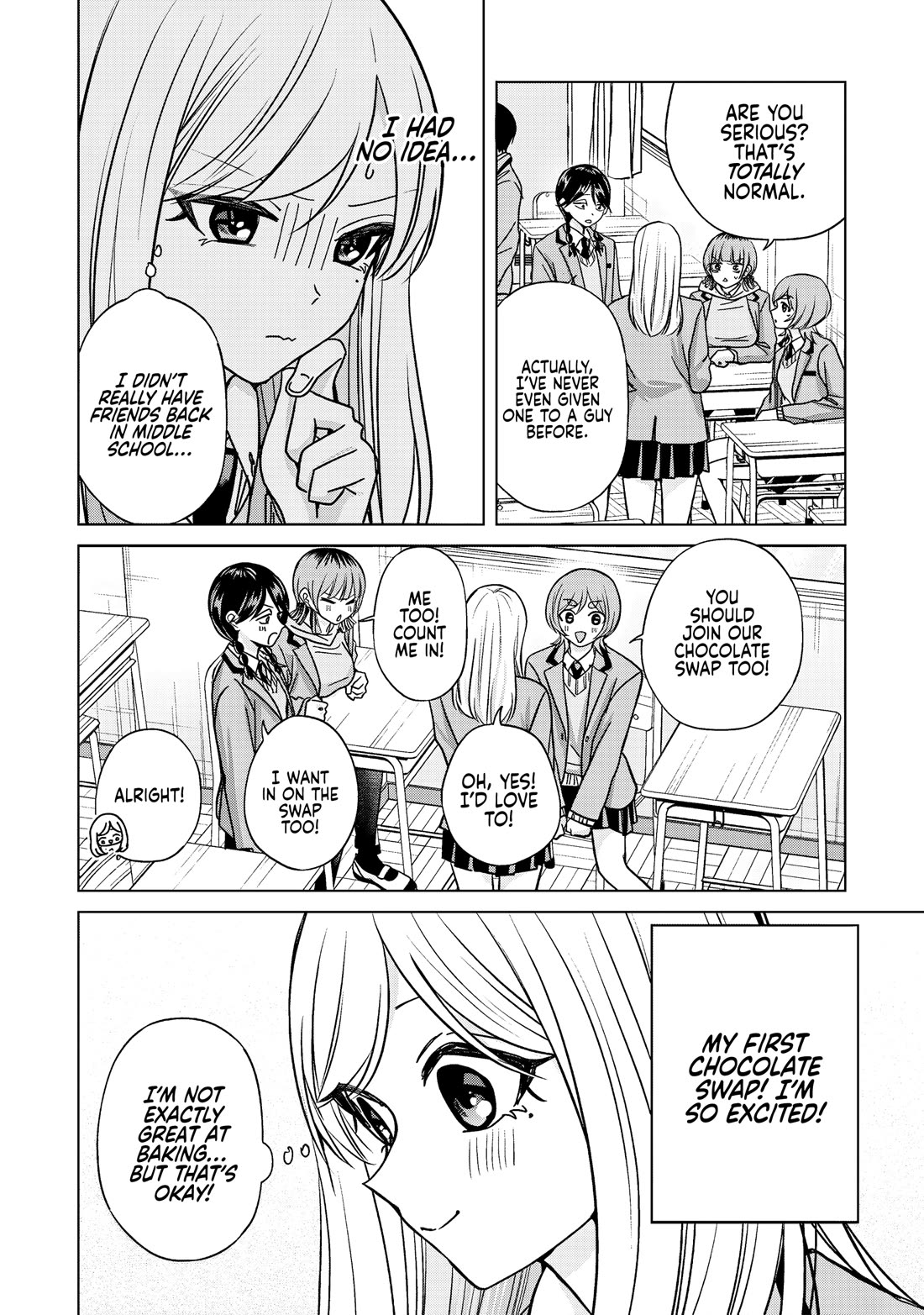 Kusunoki-san Failed to Debut in High School Chapter 52.1 page 4 - Chapter 52.1: It's not... "just a favor" anymore (First Part)