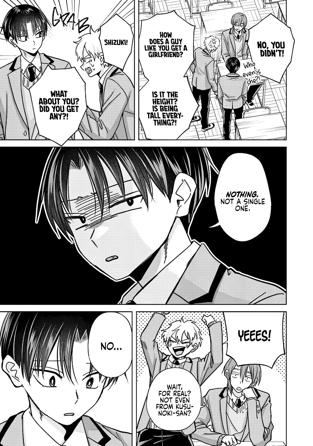 Kusunoki-san Failed to Debut in High School Chapter 52.1 page 9 - Chapter 52.1: It's not... "just a favor" anymore (First Part)