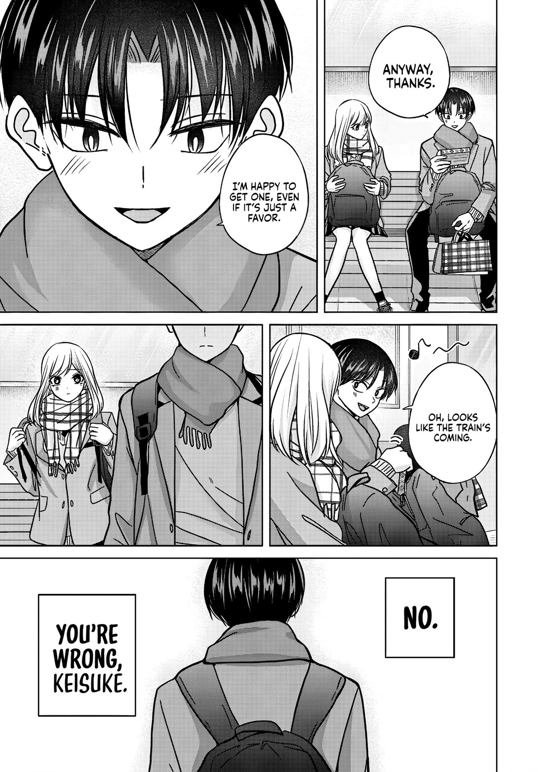 Kusunoki-san Failed to Debut in High School Chapter 52.2 page 13 - Chapter 52.2: It's not... "just a favor" anymore (Second Part)
