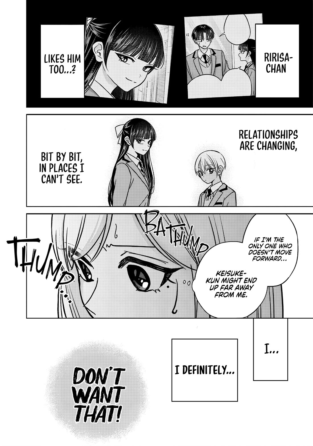 Kusunoki-san Failed to Debut in High School Chapter 52.2 page 8 - Chapter 52.2: It's not... "just a favor" anymore (Second Part)