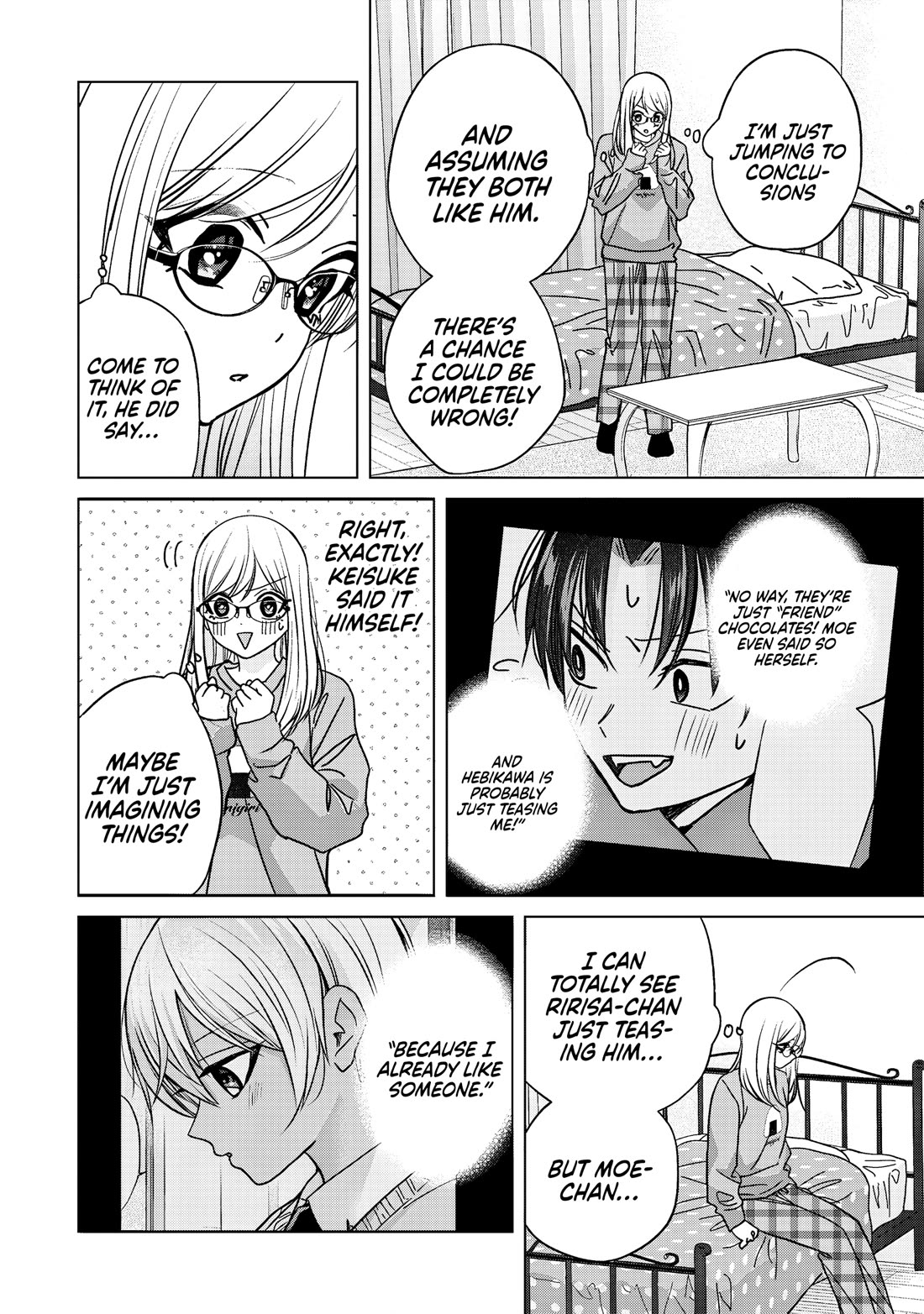 Kusunoki-san Failed to Debut in High School Chapter 53 page 10 - Chapter 53: It it's Keisuke-kun, I might not even mind at all