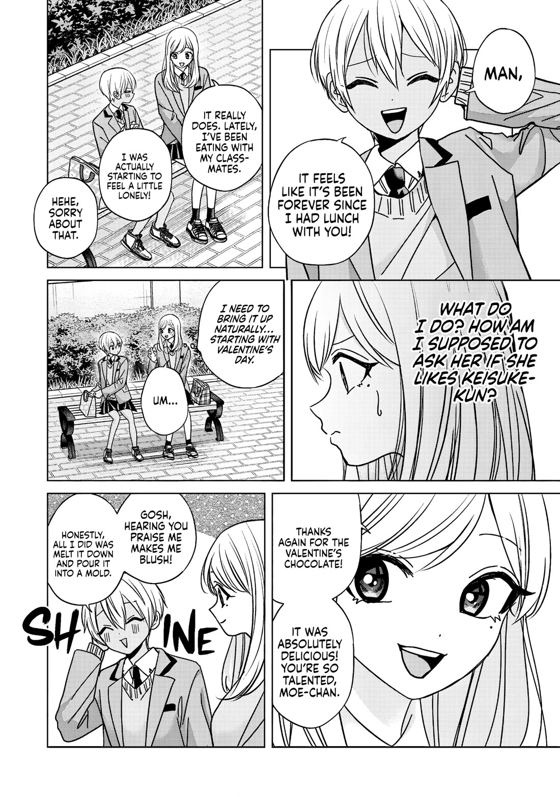 Kusunoki-san Failed to Debut in High School Chapter 53 page 12 - Chapter 53: It it's Keisuke-kun, I might not even mind at all