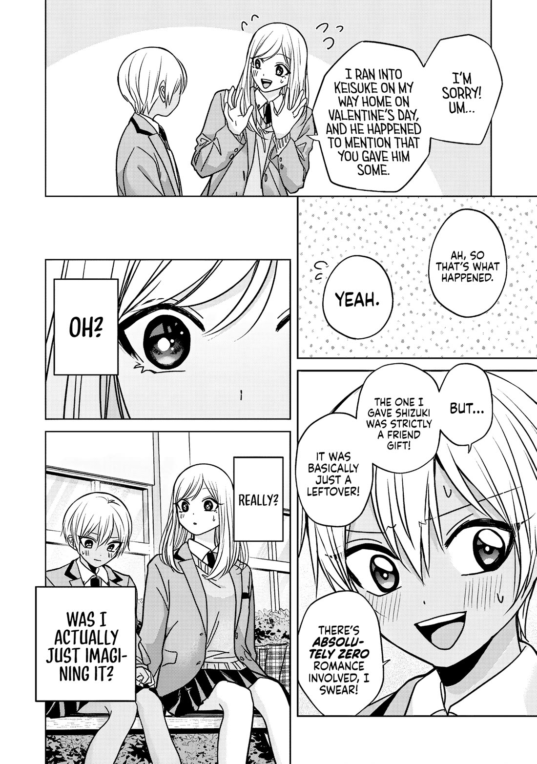 Kusunoki-san Failed to Debut in High School Chapter 53 page 14 - Chapter 53: It it's Keisuke-kun, I might not even mind at all