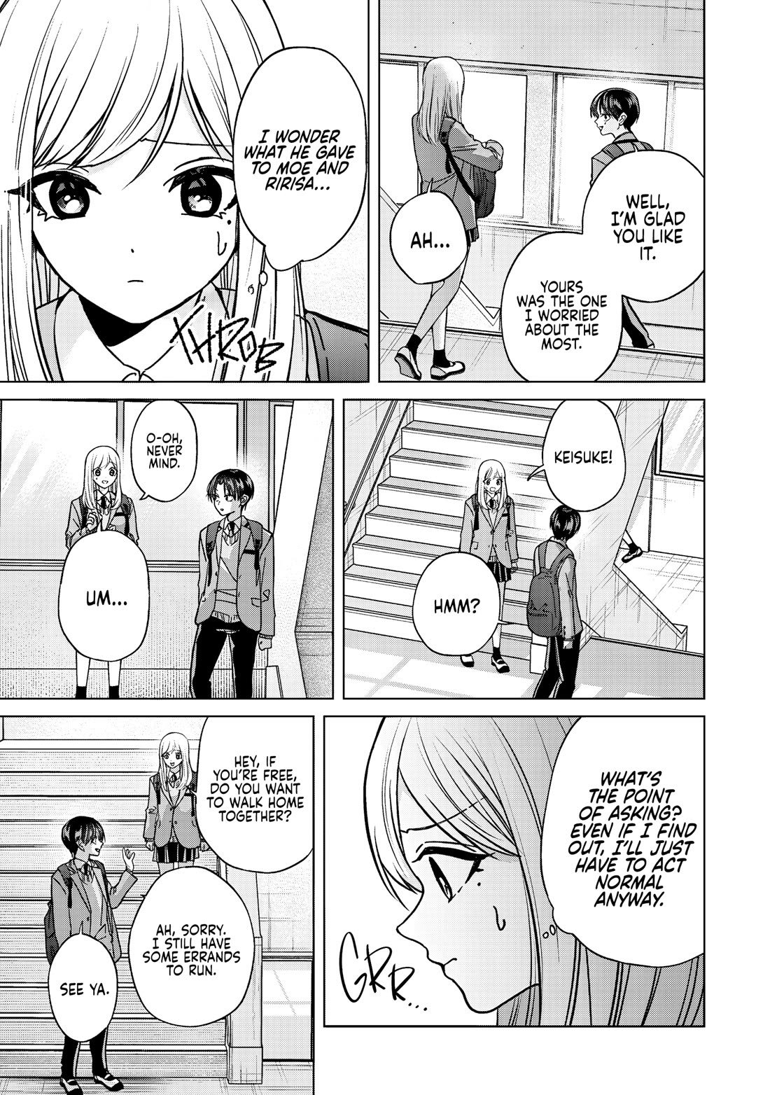 Kusunoki-san Failed to Debut in High School Chapter 54.1 page 15 - Chapter 54.1: I wonder what they actually like (First Part)
