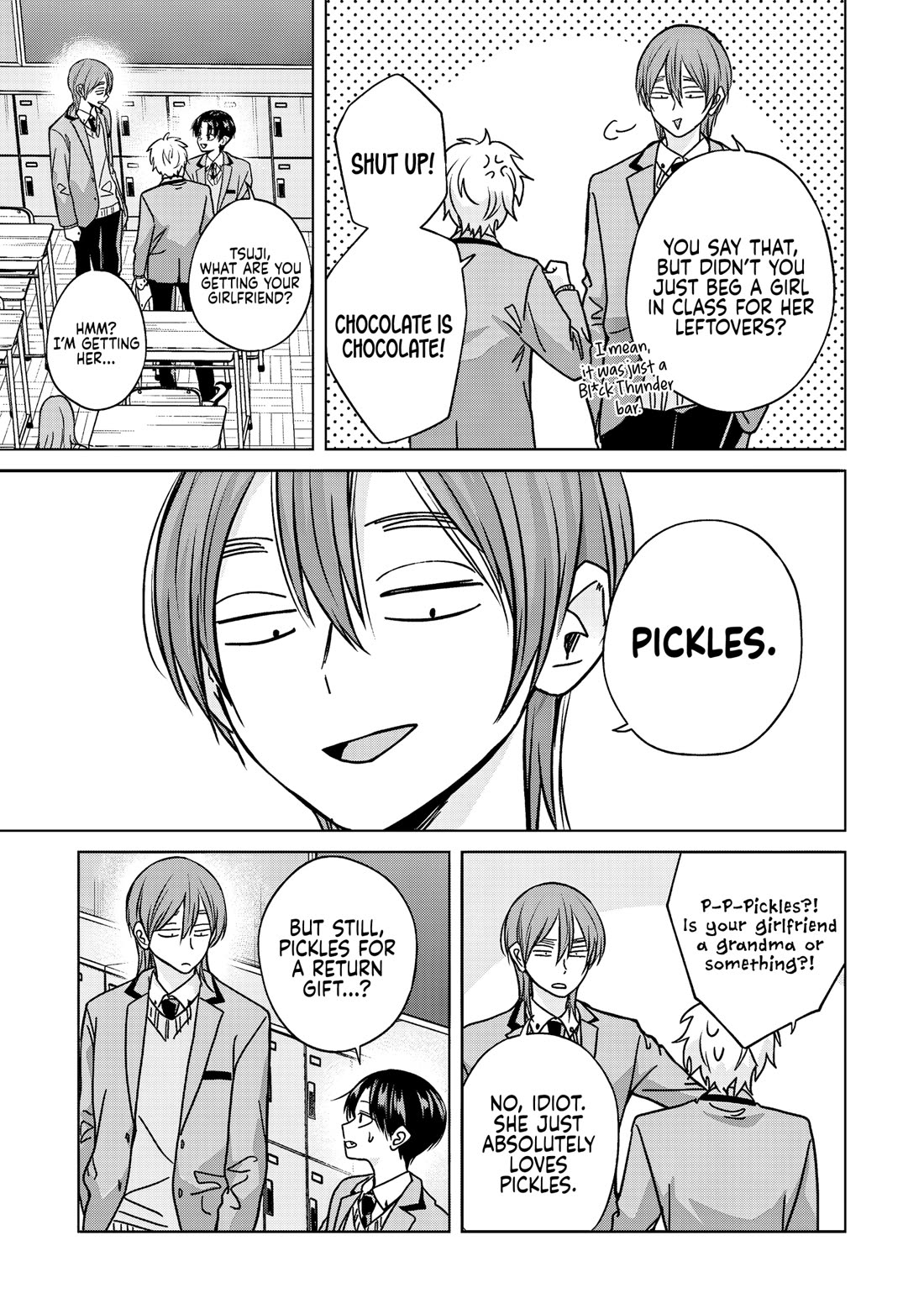 Kusunoki-san Failed to Debut in High School Chapter 54.1 page 7 - Chapter 54.1: I wonder what they actually like (First Part)