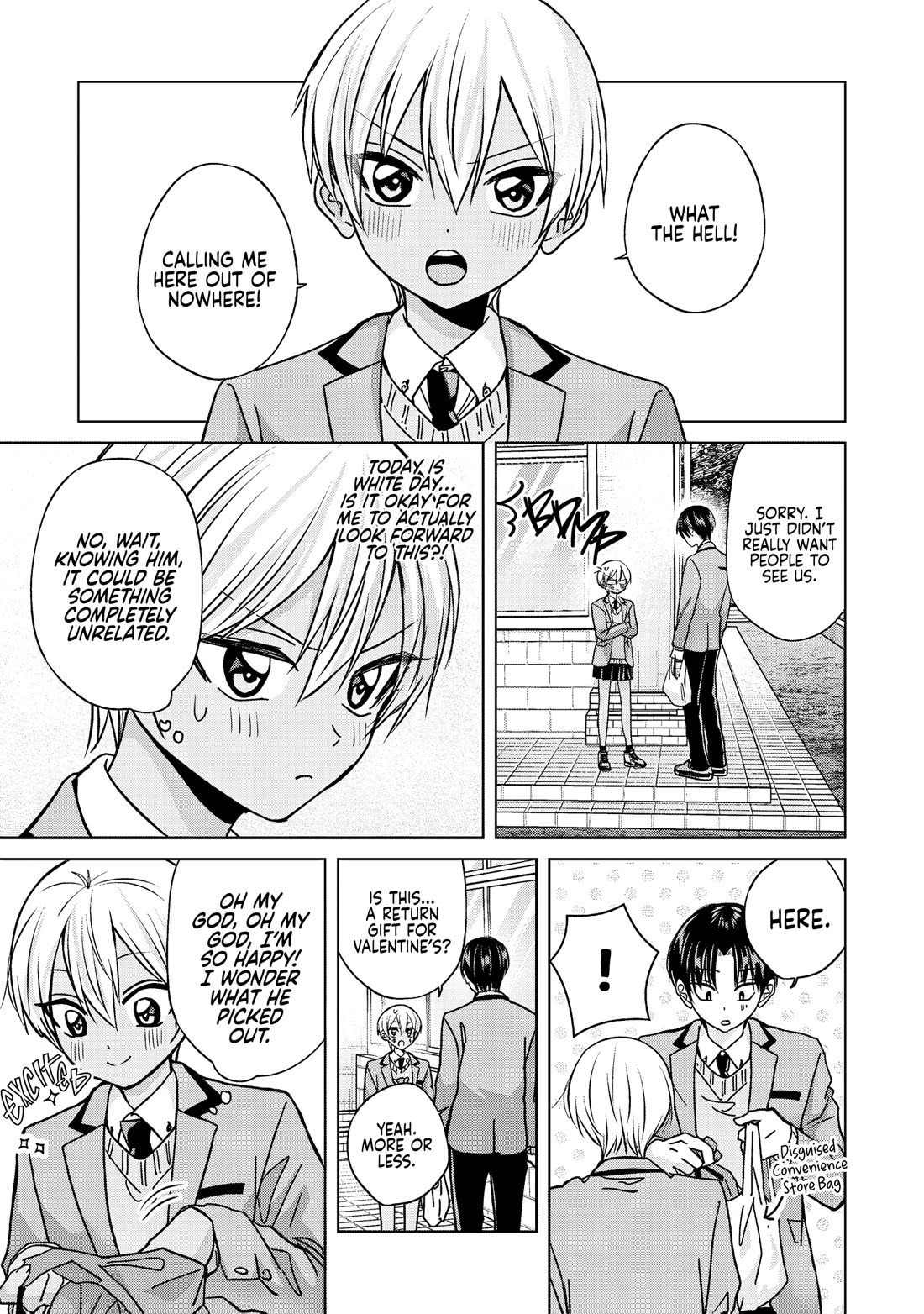 Kusunoki-san Failed to Debut in High School Chapter 54.1 page 9 - Chapter 54.1: I wonder what they actually like (First Part)