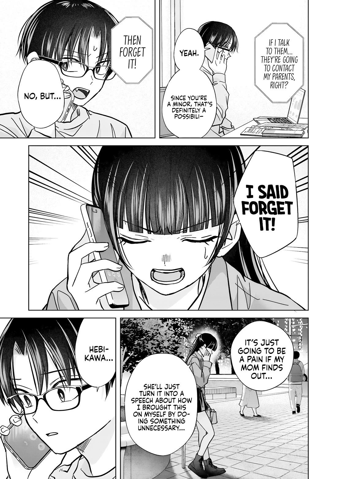 Kusunoki-san Failed to Debut in High School Chapter 55 page 15 - Chapter 55: I don't dislike that about him
