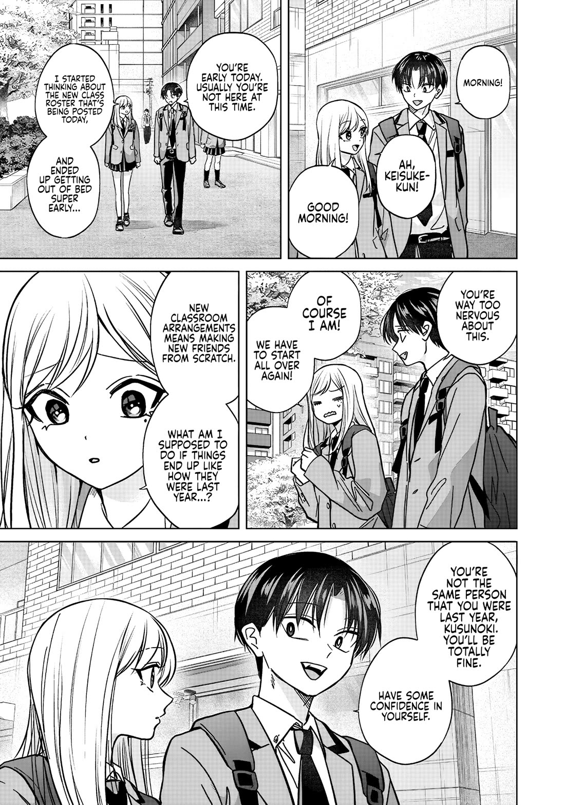 Kusunoki-san Failed to Debut in High School Chapter 56 page 3 - Chapter 56: Her absence has left me feeling strangely off