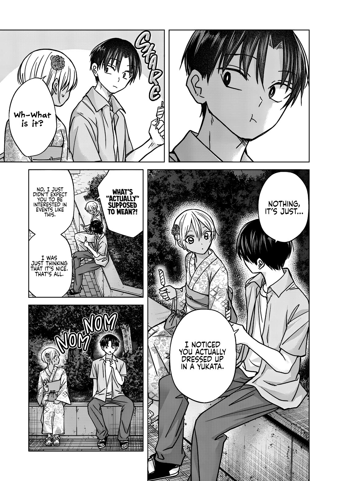 Kusunoki-san Failed to Debut in High School Chapter 59.1 page 13 - Chapter 59.1: Otobe is Definitely Acting Weird Today.