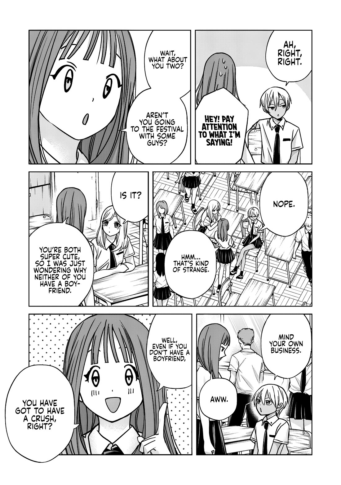 Kusunoki-san Failed to Debut in High School Chapter 59.1 page 5 - Chapter 59.1: Otobe is Definitely Acting Weird Today.