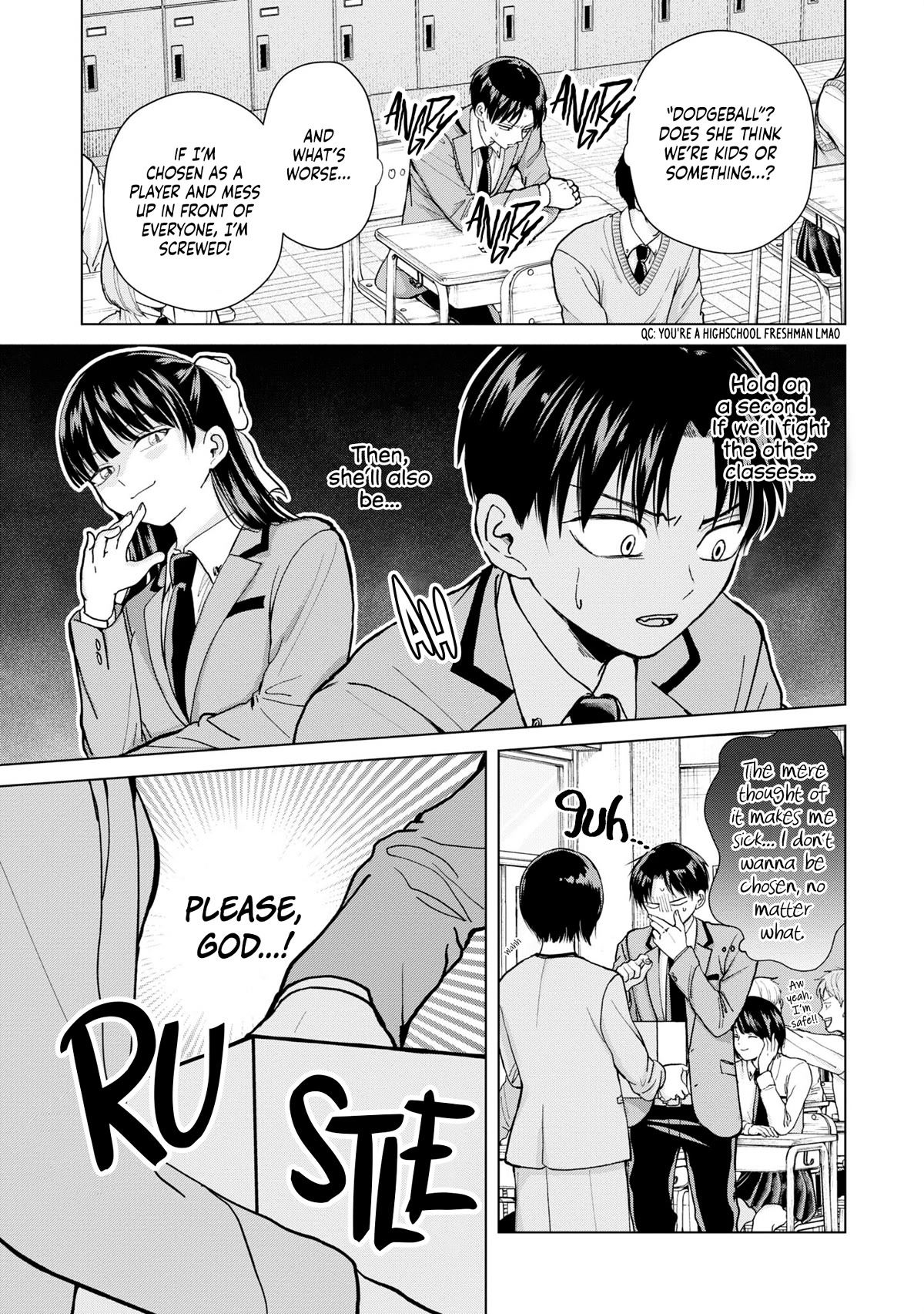 Kusunoki-san Failed to Debut in High School Chapter 6 page 4 - Chapter 6: There is no God in this world after all