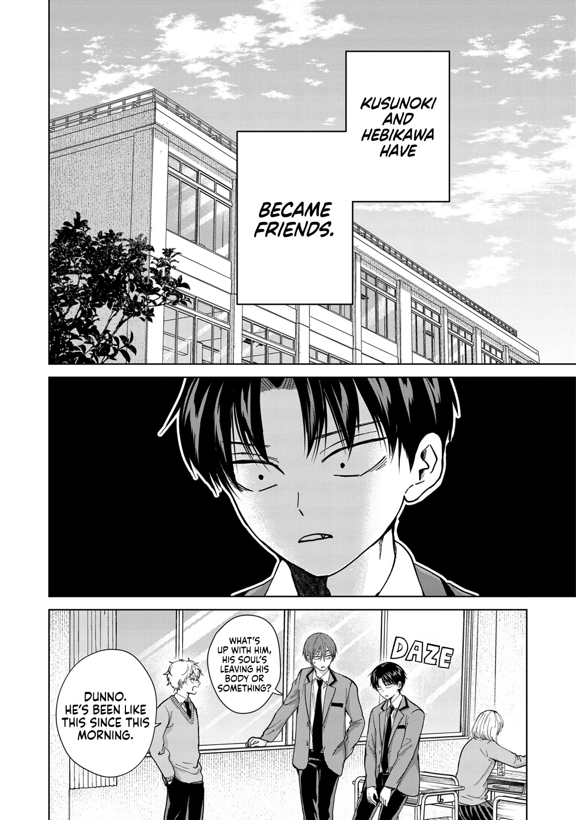 Kusunoki-san Failed to Debut in High School Chapter 9 page 2 - Chapter 9: Perhaps, could my reasoning be wrong?