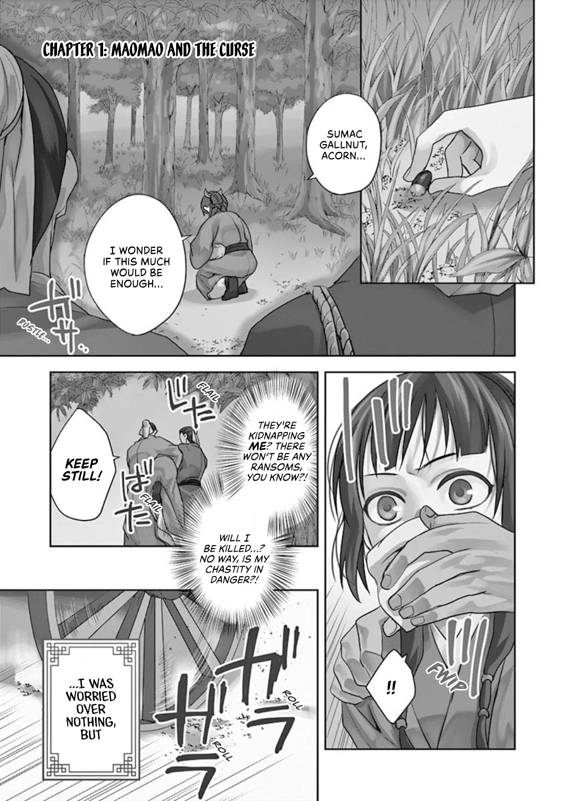 Kusuriya no Hitorigoto - Maomao no Koukyuu Nazotoki Techou Chapter 1 page 2 - Chapter 1: Maomao And The Curse