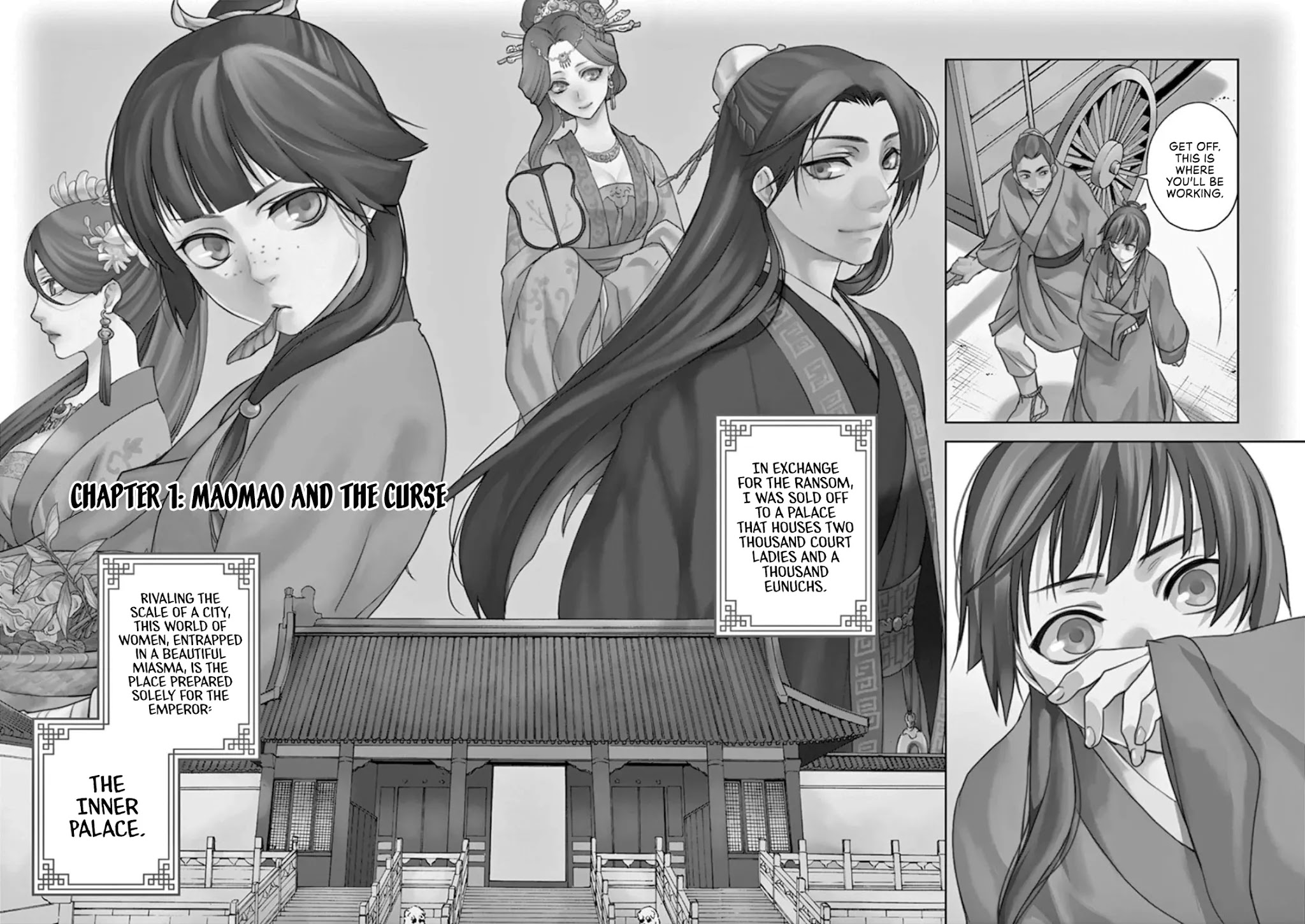 Kusuriya no Hitorigoto - Maomao no Koukyuu Nazotoki Techou Chapter 1 page 3 - Chapter 1: Maomao And The Curse