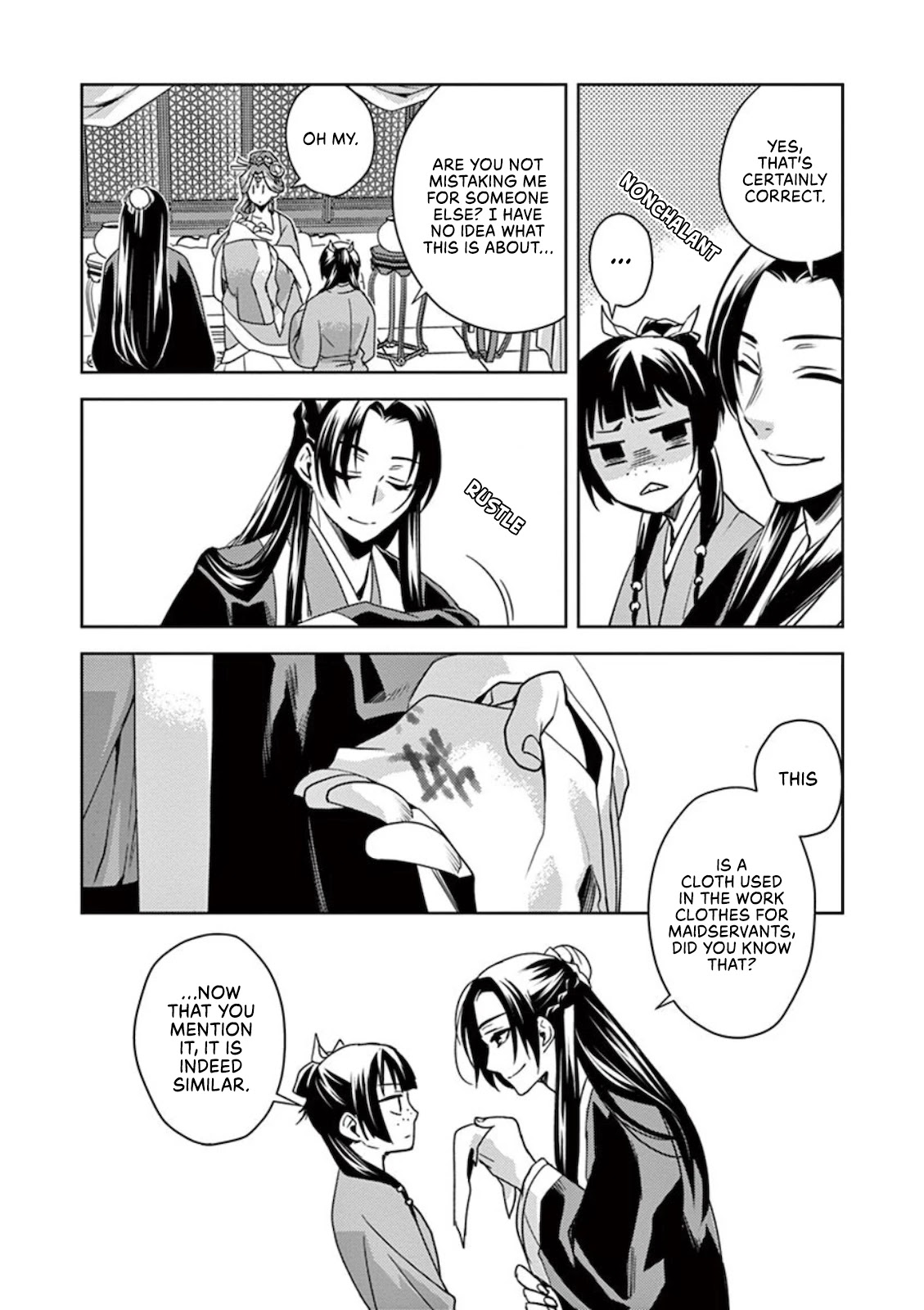 Kusuriya no Hitorigoto - Maomao no Koukyuu Nazotoki Techou Chapter 1 page 36 - Chapter 1: Maomao And The Curse