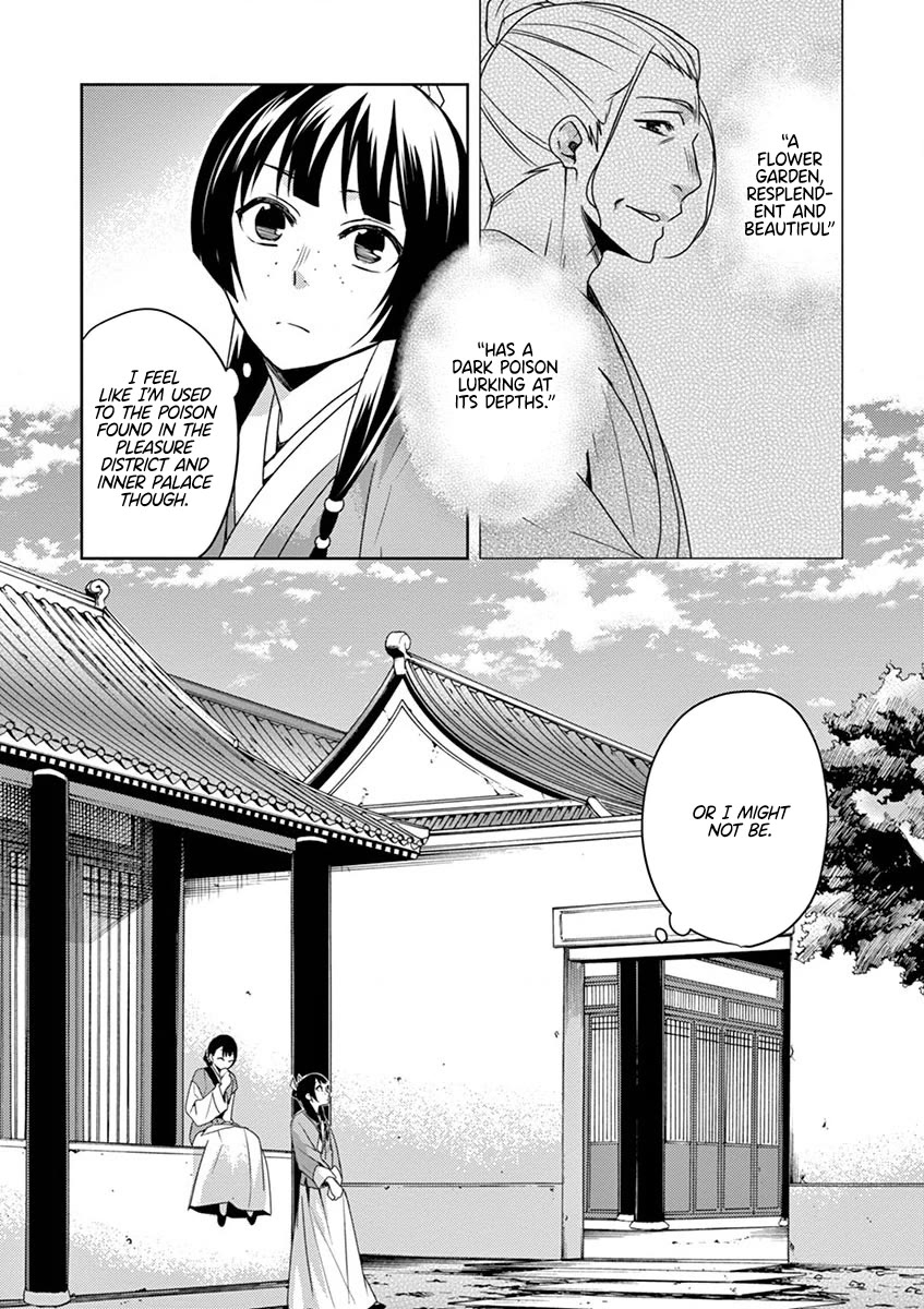 Kusuriya no Hitorigoto - Maomao no Koukyuu Nazotoki Techou Chapter 10 page 13 - Chapter 10: Honey