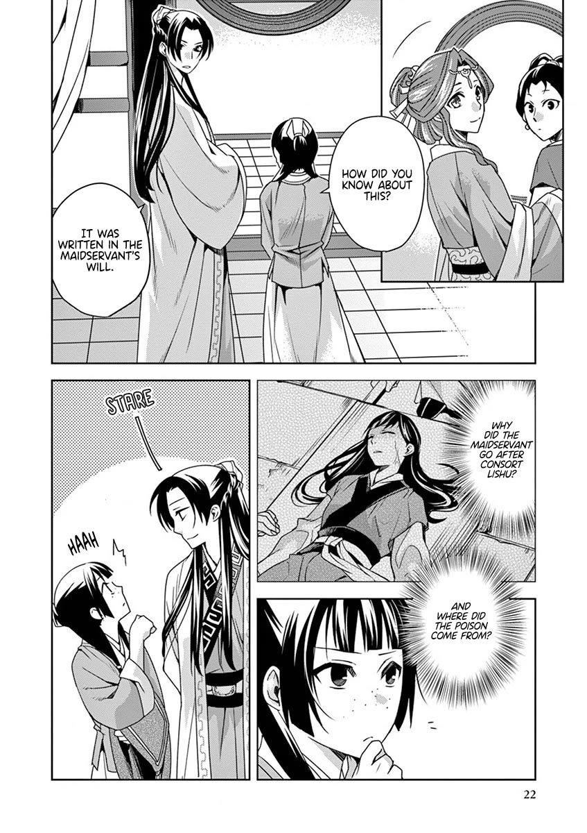 Kusuriya no Hitorigoto - Maomao no Koukyuu Nazotoki Techou Chapter 10 page 22 - Chapter 10: Honey