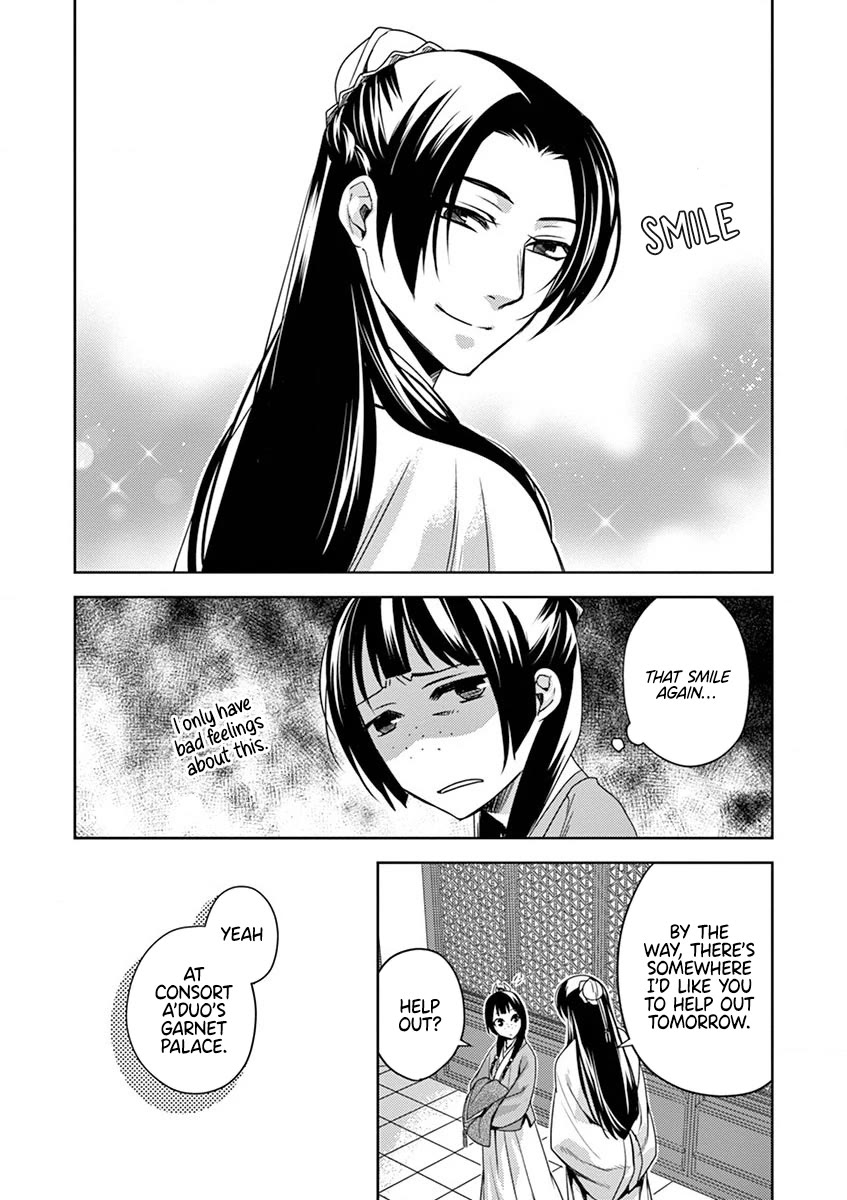 Kusuriya no Hitorigoto - Maomao no Koukyuu Nazotoki Techou Chapter 10 page 23 - Chapter 10: Honey