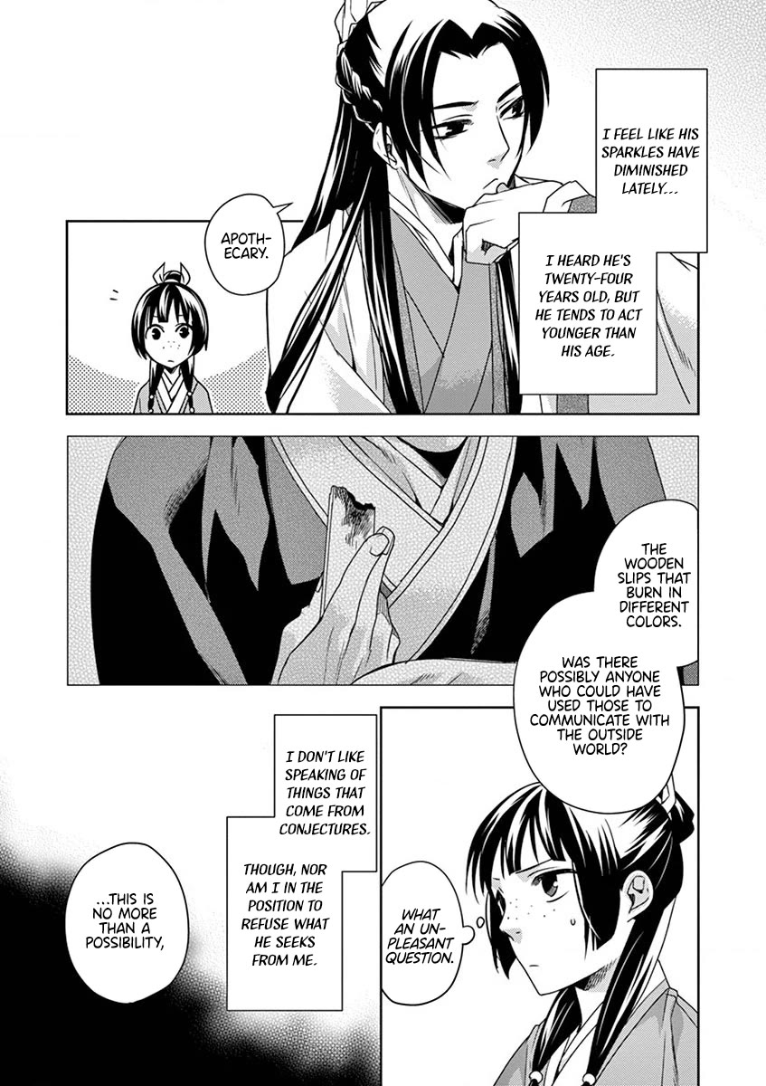 Kusuriya no Hitorigoto - Maomao no Koukyuu Nazotoki Techou Chapter 10 page 37 - Chapter 10: Honey