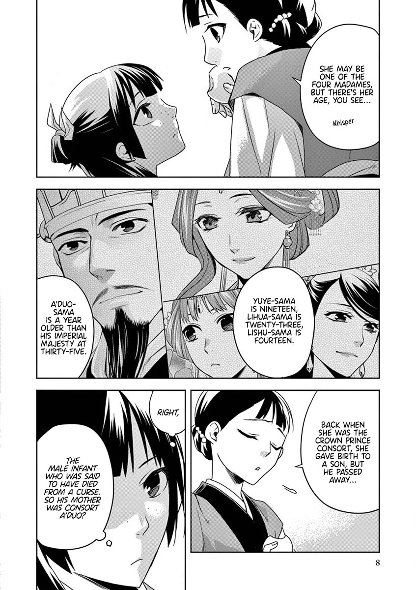 Kusuriya no Hitorigoto - Maomao no Koukyuu Nazotoki Techou Chapter 10 page 9 - Chapter 10: Honey