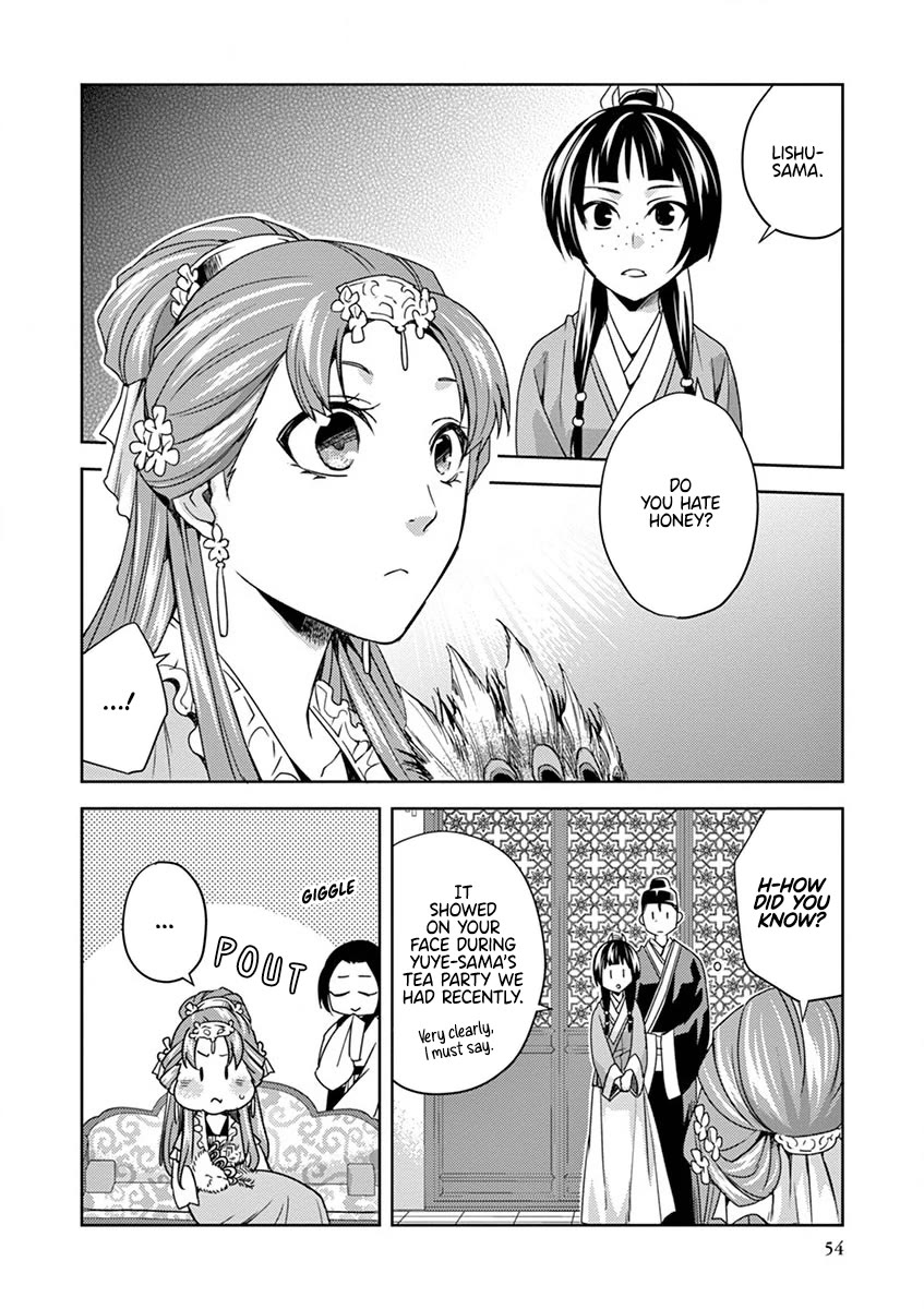 Kusuriya no Hitorigoto - Maomao no Koukyuu Nazotoki Techou Chapter 11 page 11 - Chapter 11: The Head Attendant's Secret