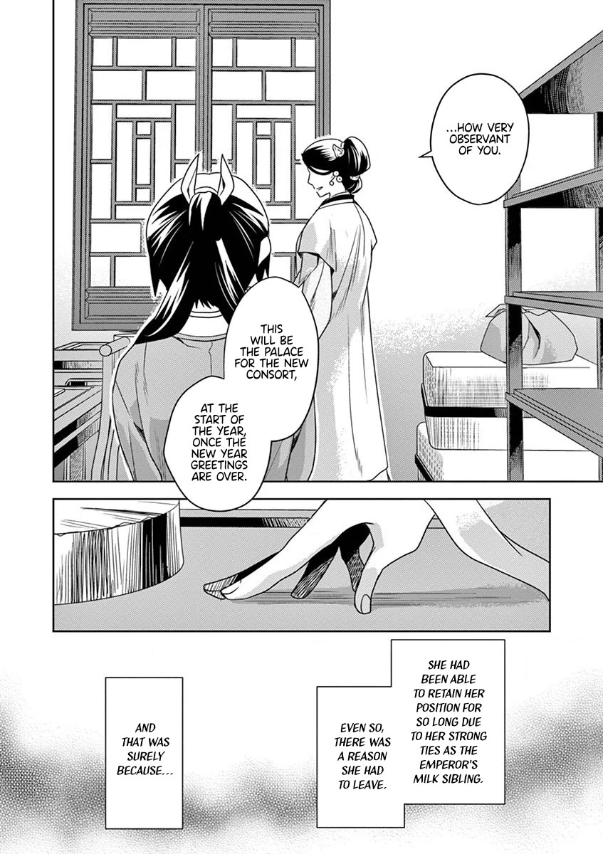Kusuriya no Hitorigoto - Maomao no Koukyuu Nazotoki Techou Chapter 11 page 25 - Chapter 11: The Head Attendant's Secret
