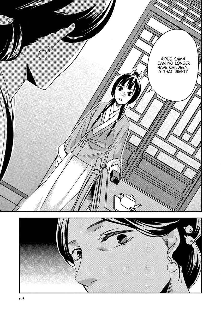 Kusuriya no Hitorigoto - Maomao no Koukyuu Nazotoki Techou Chapter 11 page 26 - Chapter 11: The Head Attendant's Secret